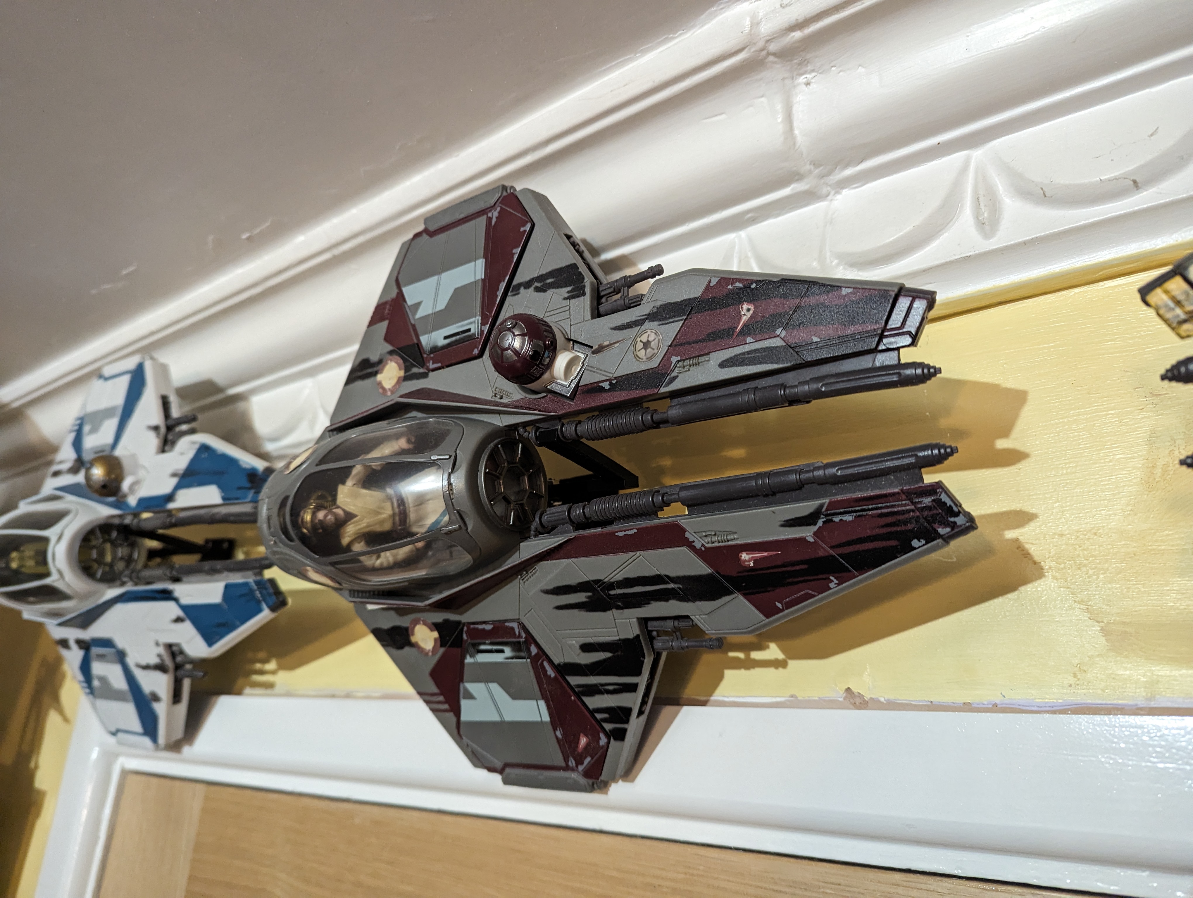 Star Wars Jedi Starfighter Wall Mount