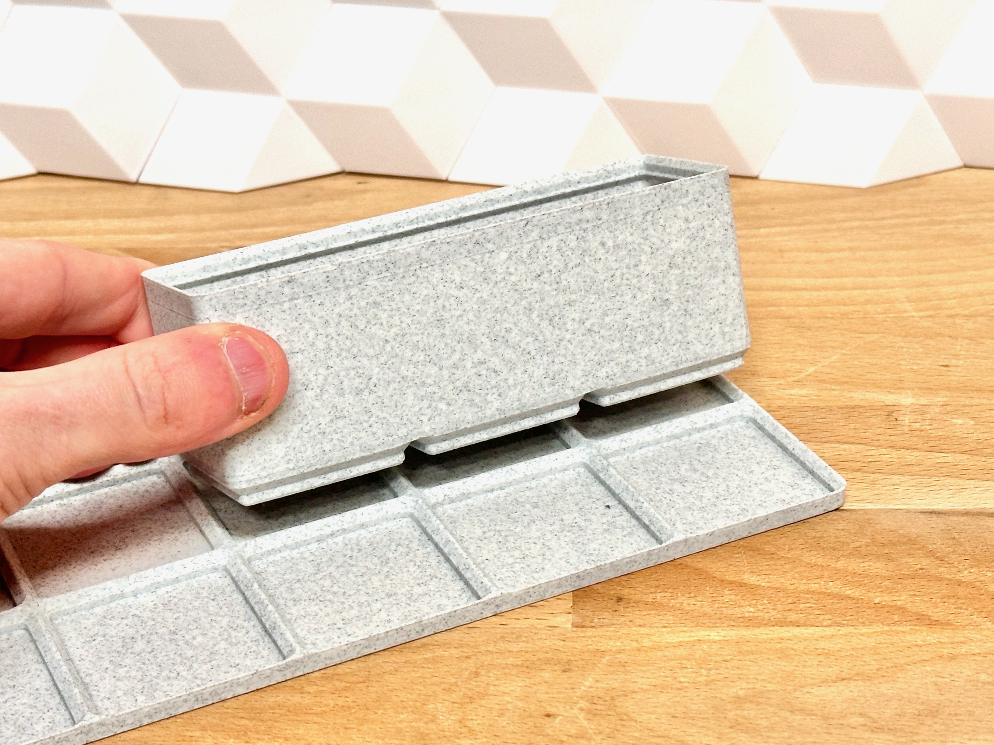 Miniatura 2 do modelo 3D Gridfinity Baseplate - Lite or Solid - less filament