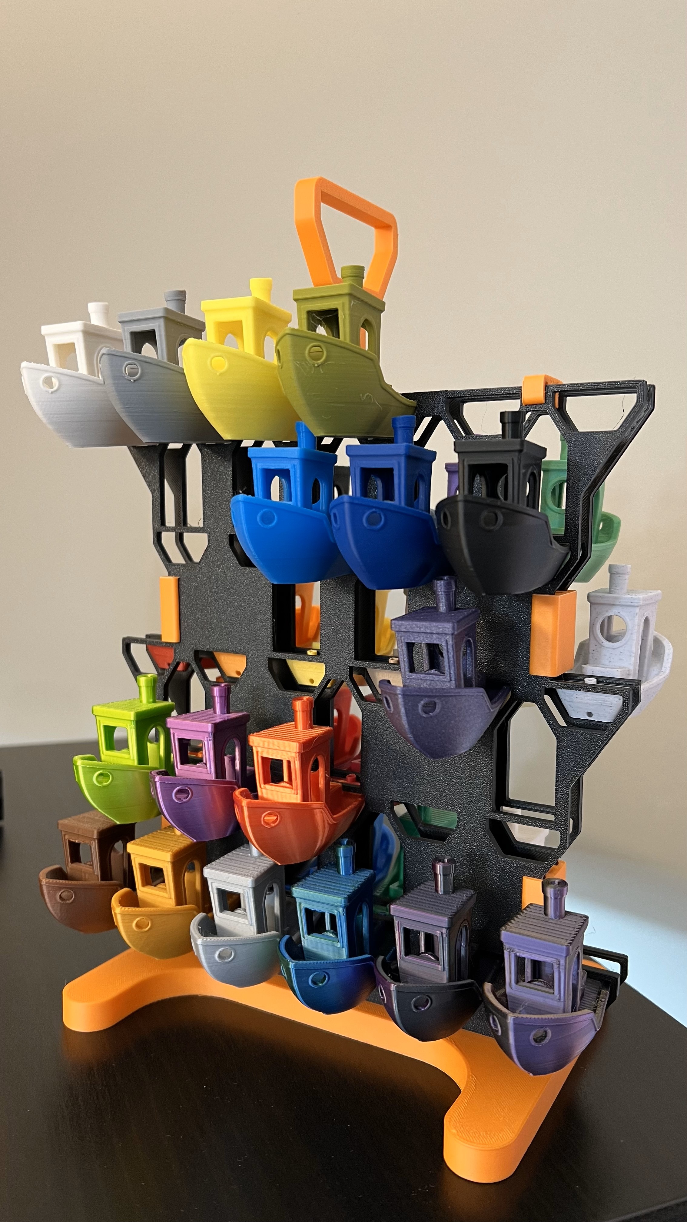 Benchy Dockyard 56 Display Rack / Stand by lanwanman | Download free ...