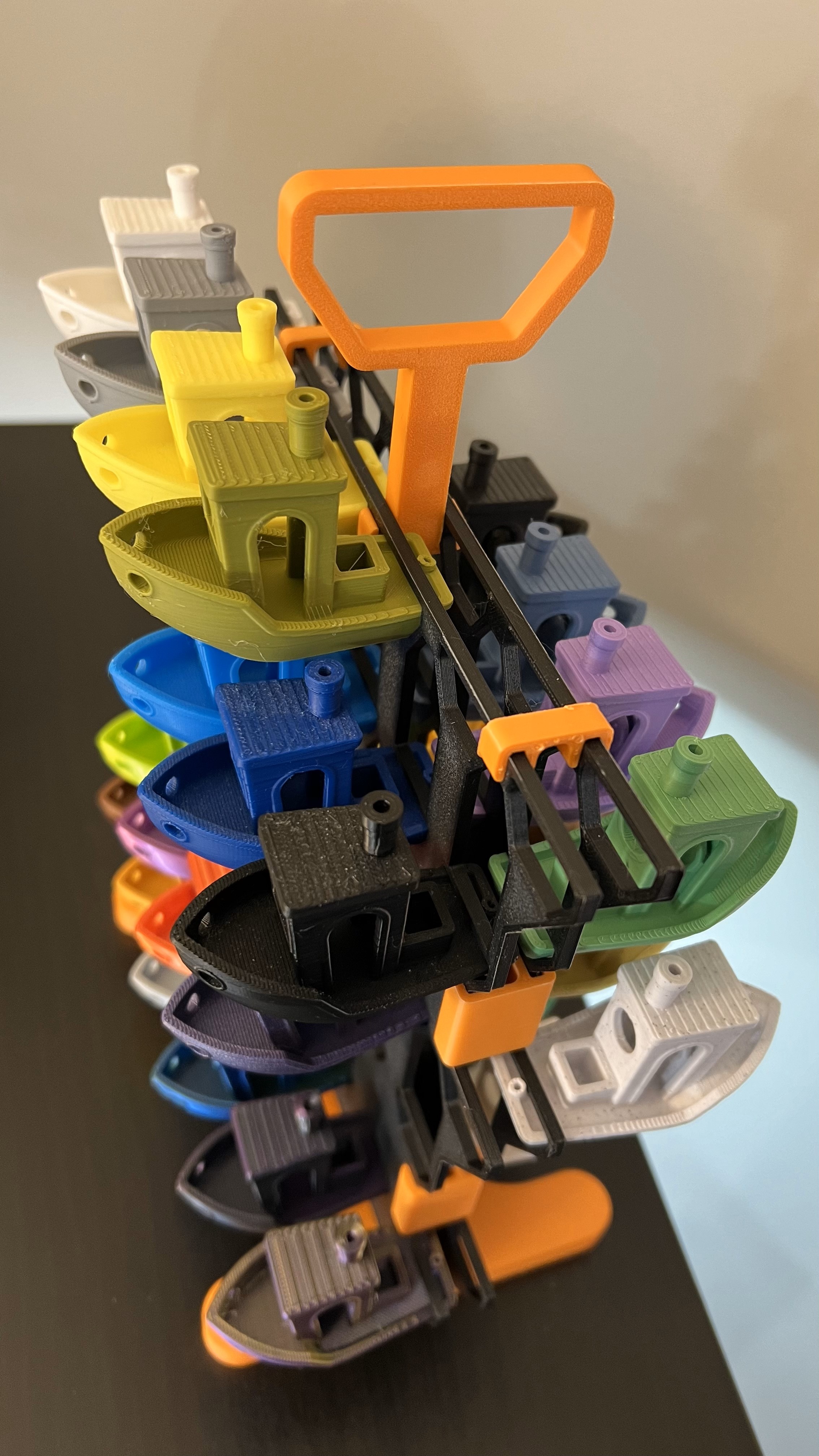 Benchy Dockyard 56 Display Rack / Stand by lanwanman | Download free ...