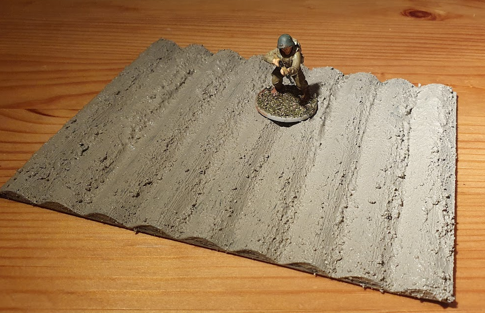 Wargaming plowed field