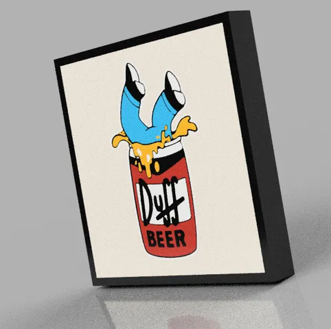 THE SIMPSON - DUFF BEER