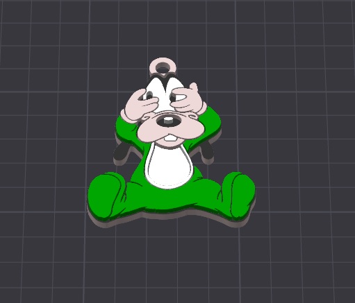 cute disney babies keychain / necklace charm
