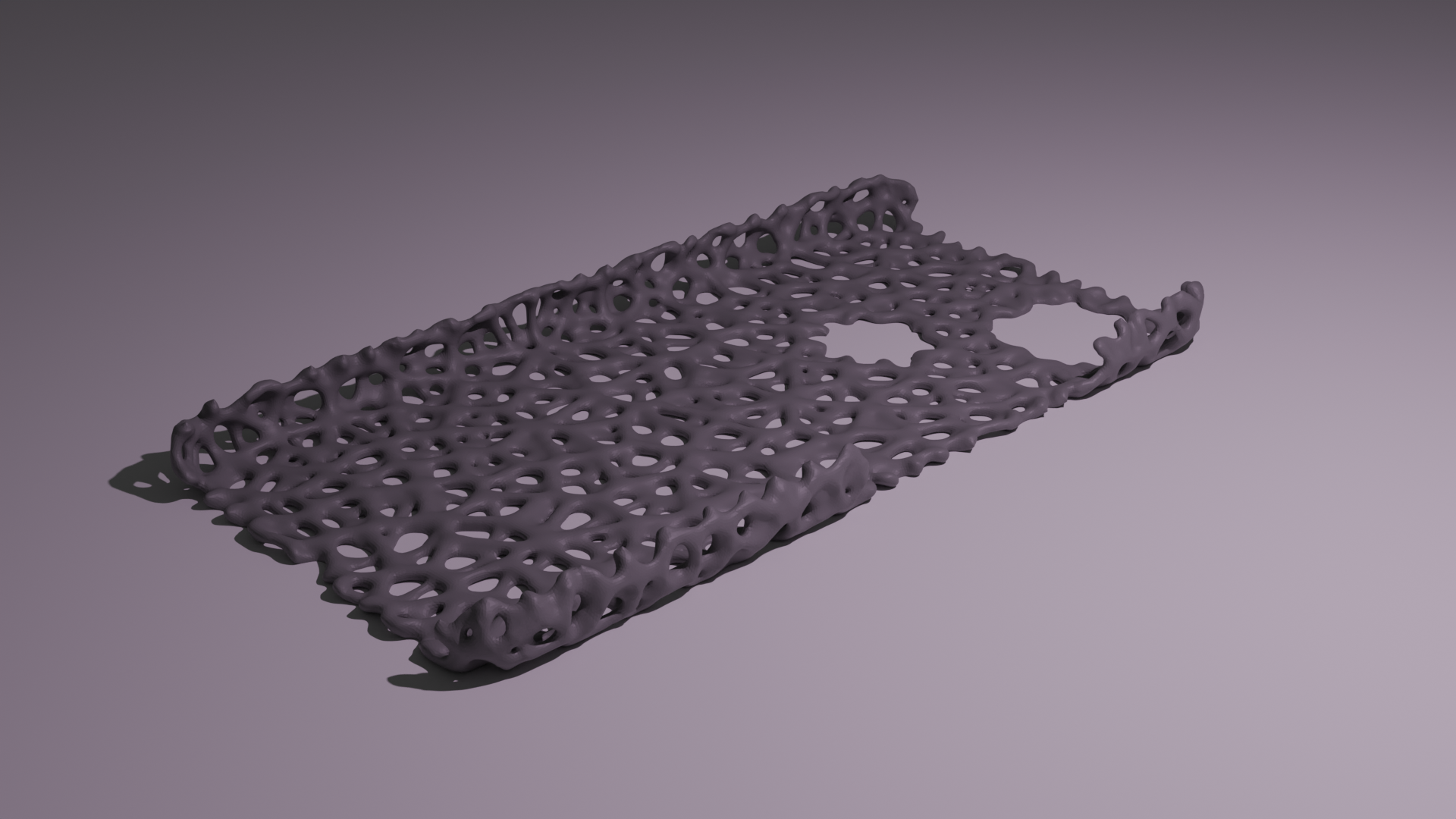 Voronoi Pixel 4a case (PETG)