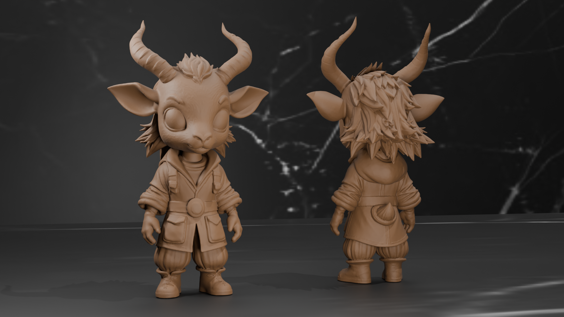 Satyr Adventurer - Fantasy Mini