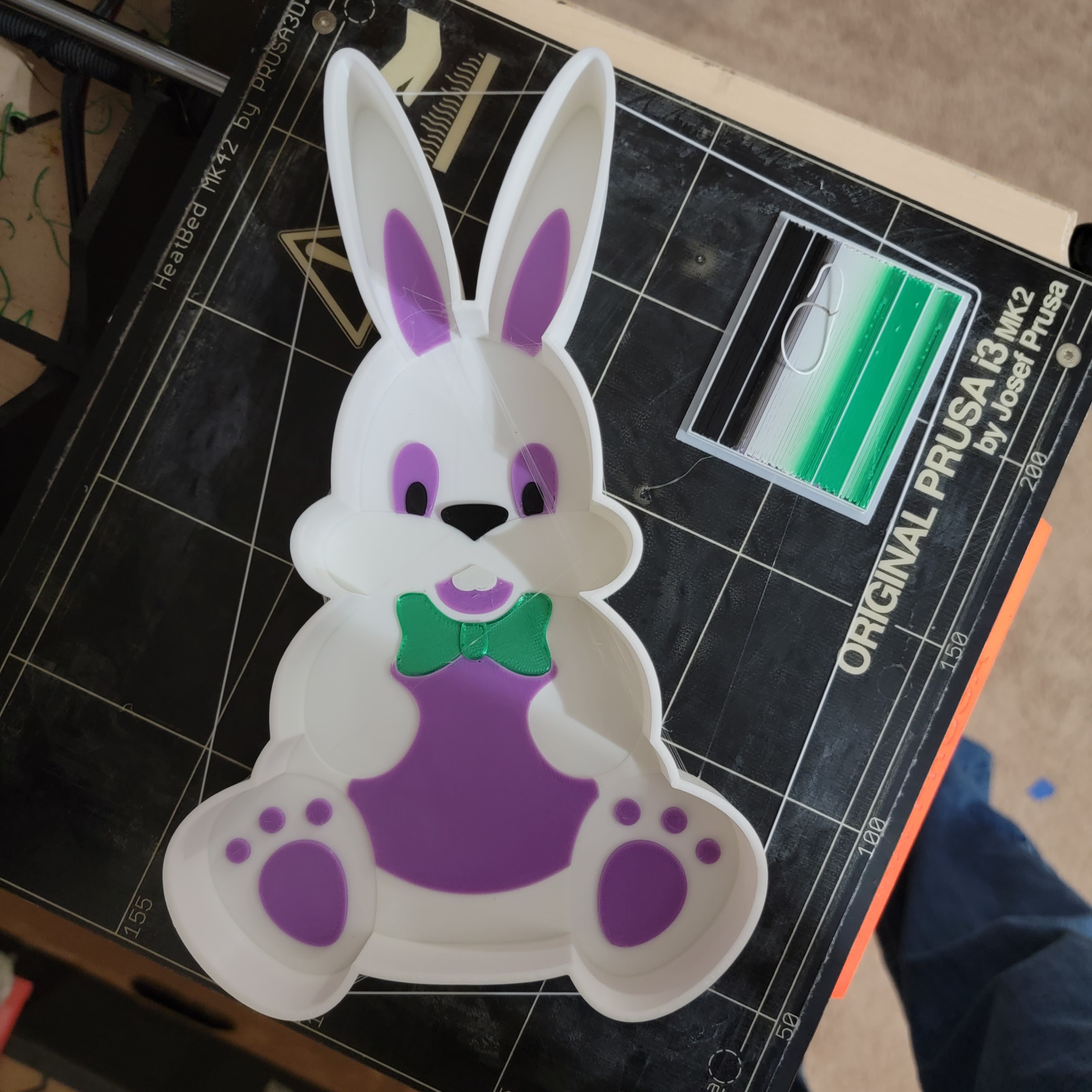 CUTE EASTER BUNNY CANDY BOWL