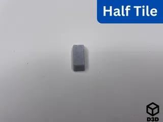 Half Tile (Dovetail Tile System)