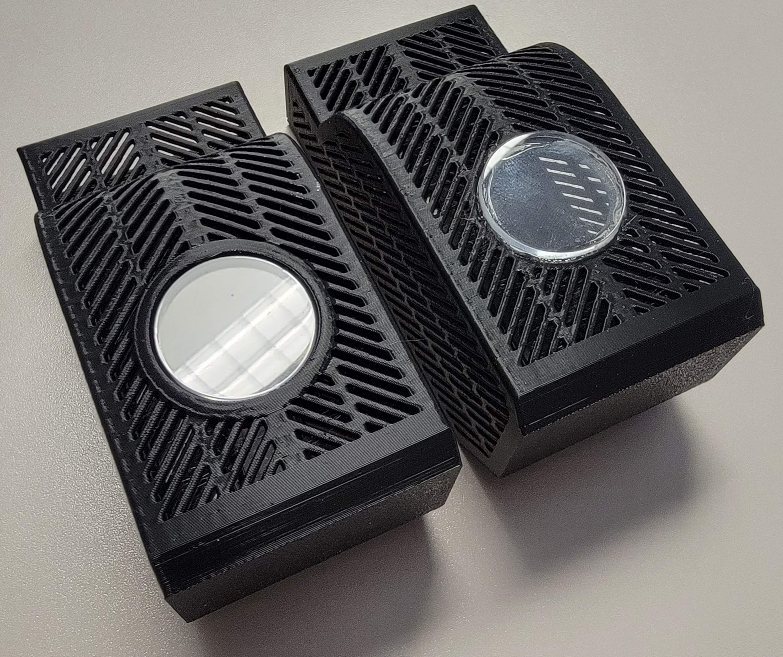Silica Dry Box for AMS - 1" x 1/8" Window 3D model thumbnail