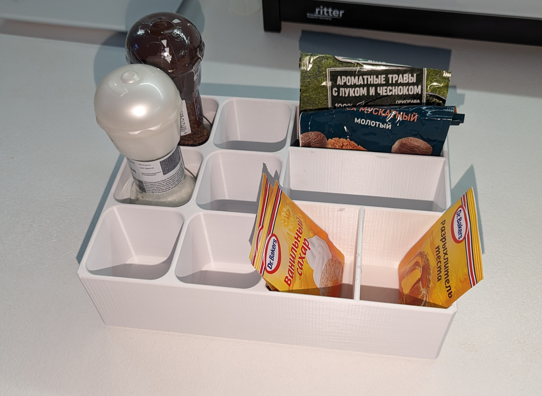 Kitchen packet and bottles large organizer by aklabs | Download free ...