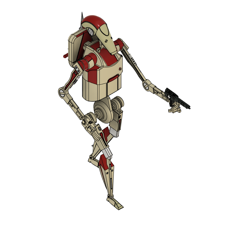 Star Wars B1-series battle droid (Open Project)