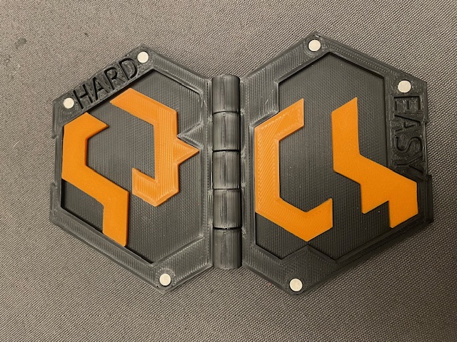 Puzzle of evil 5x2 magnets