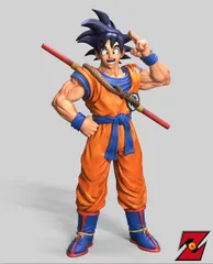 Goku ss3 by Damian OLiwa, Download free STL model