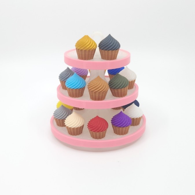 Filament Sample - Cupcake Display 24pcs