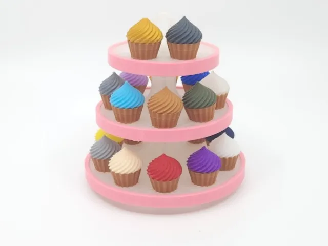 Filament Sample - Cupcake Display 24pcs