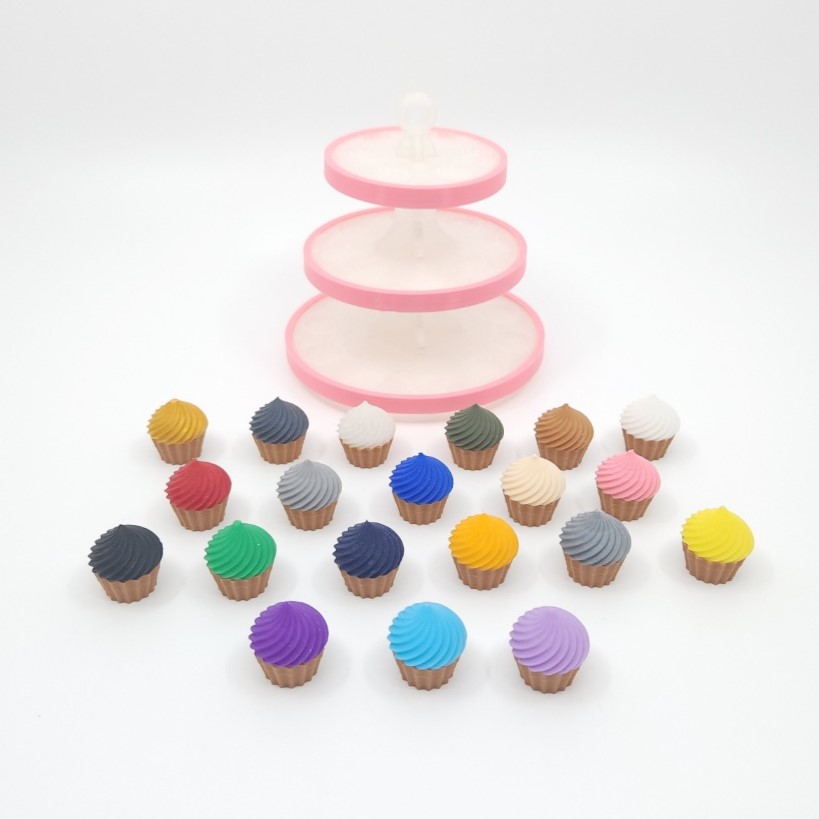 Filament Sample - Cupcake Display 24pcs By Haru Creavita 