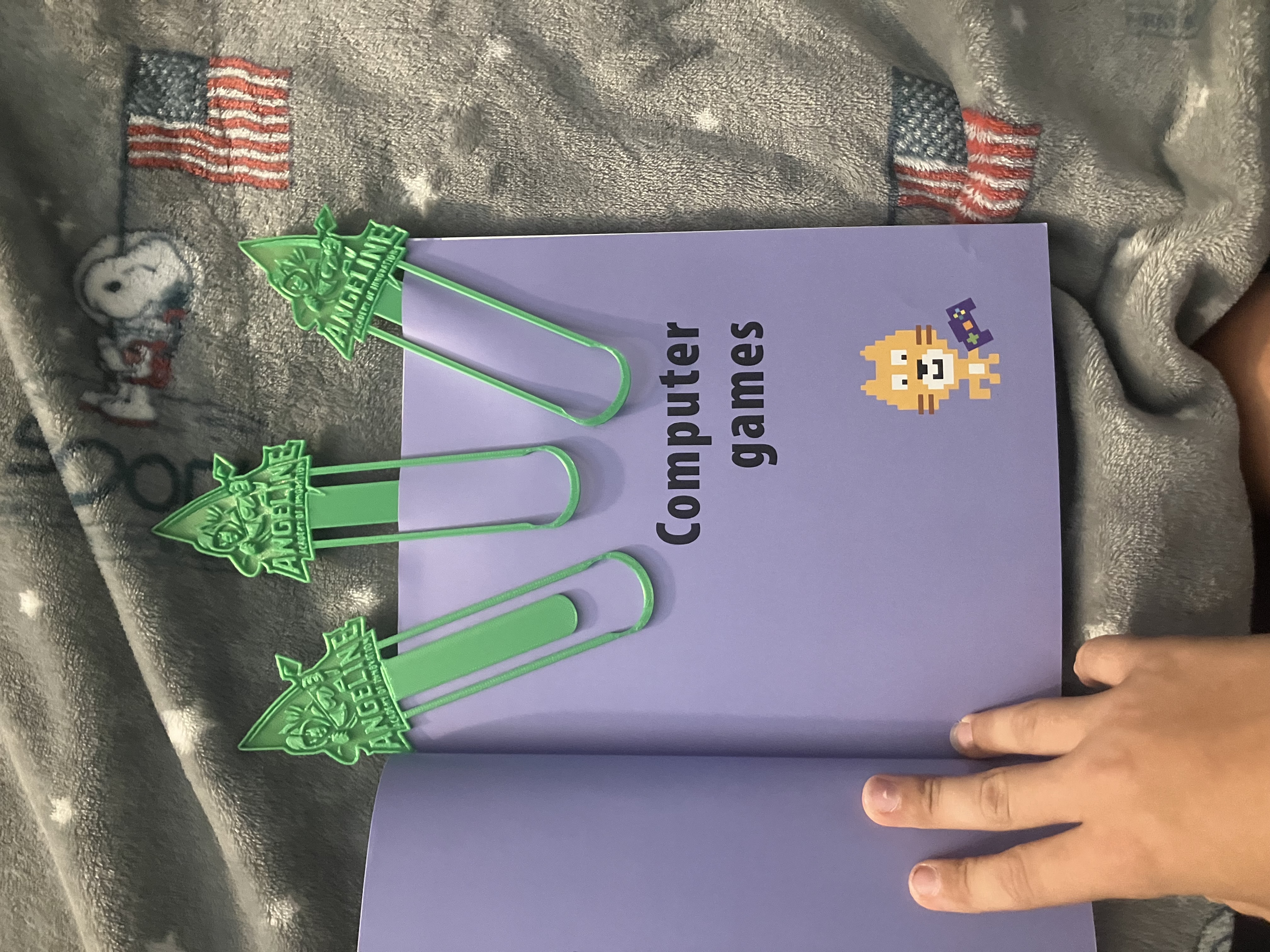 Angeline academy of innovation bookmark