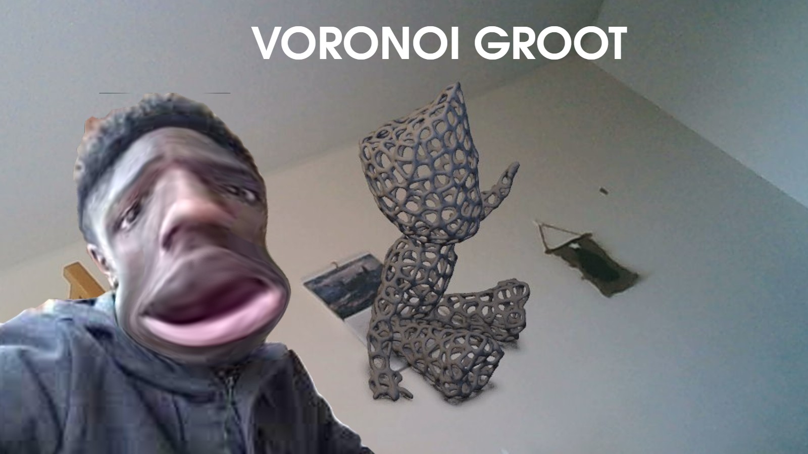Voronoi Baby Groot