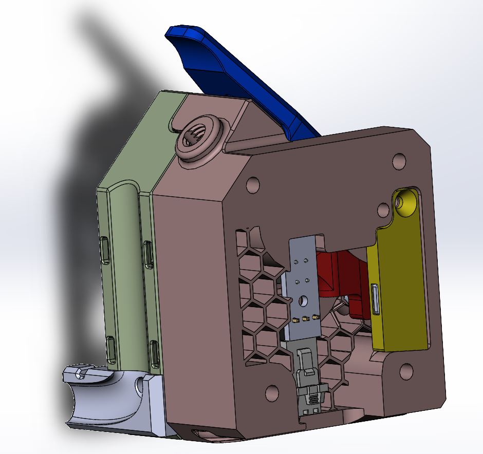 Bondtech feeder with internal filament sensor - IFS (BMG parts compatible)