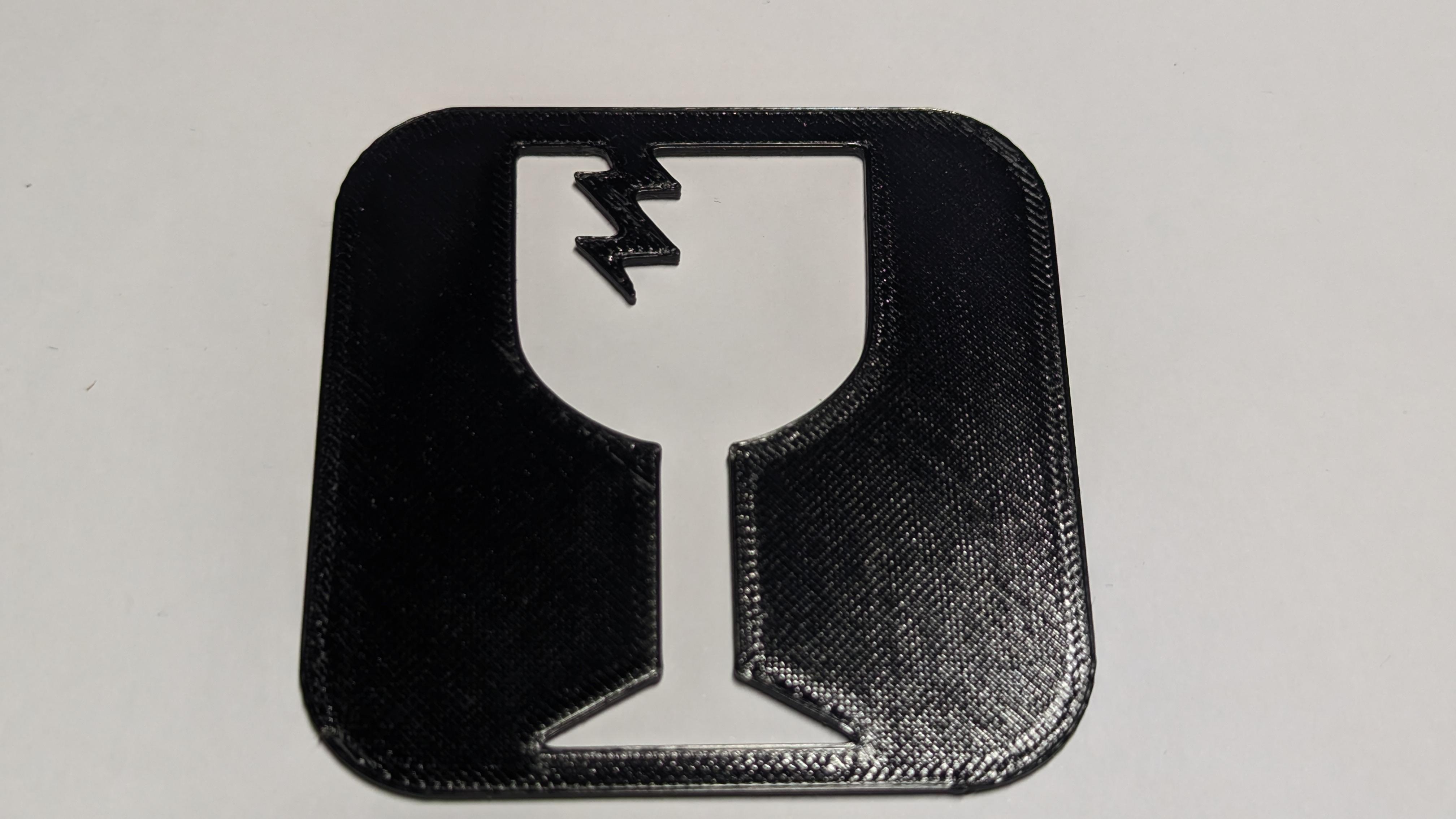 Fragile Label Stencil