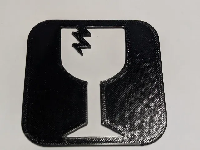 Fragile Label Stencil