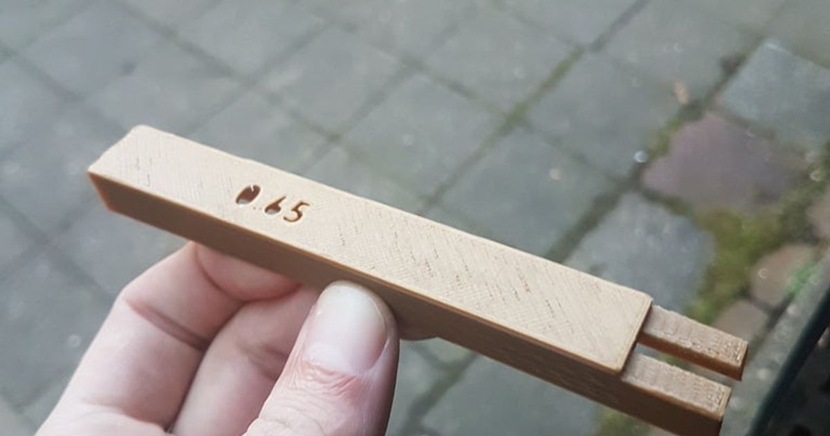 Sharpening Chainsaw Depth Gauge guide .65mm by AKG Download free STL