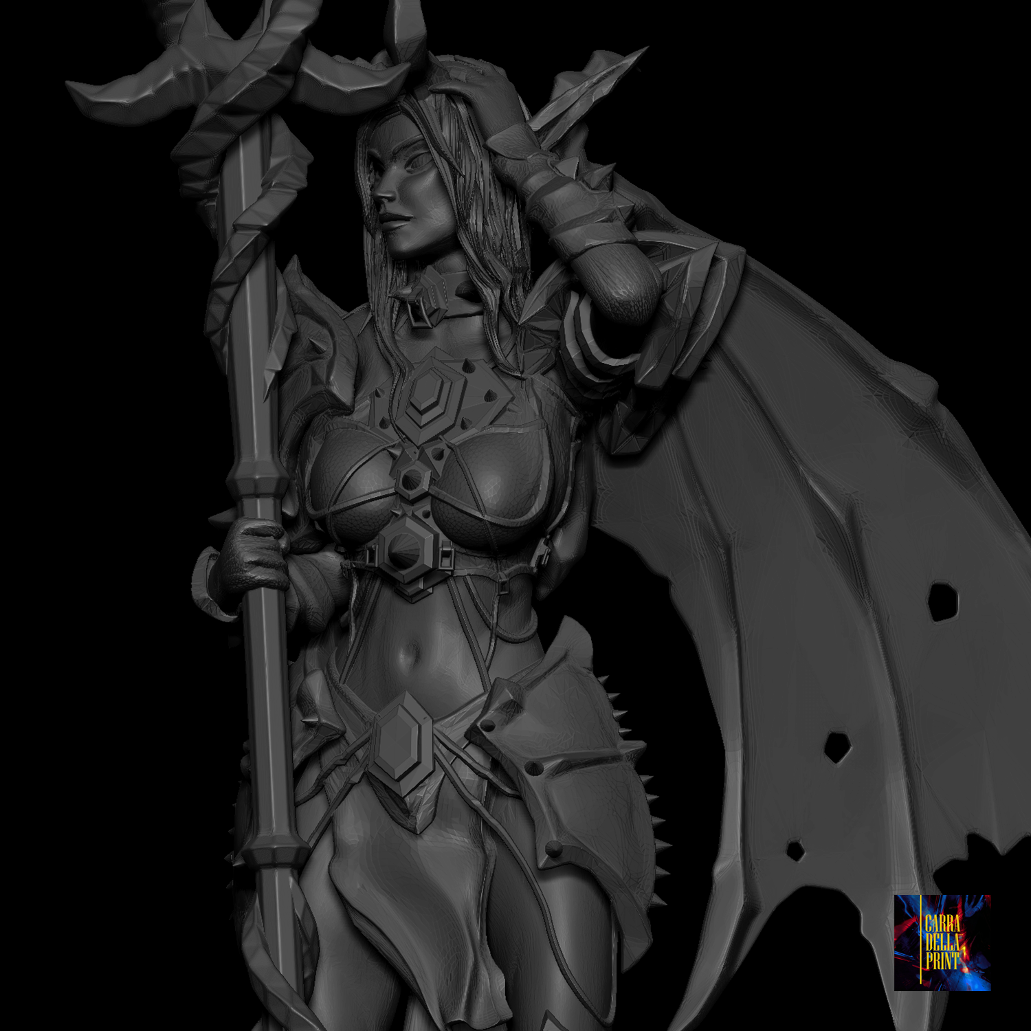 DREADLORD MAGE 280MM FIGURINE