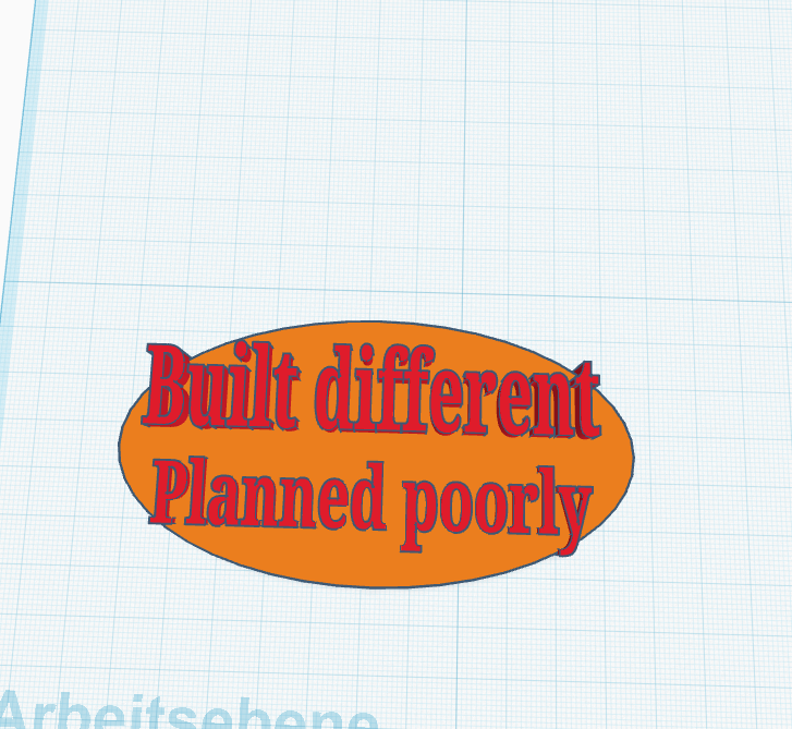 Built different. Planned poorly