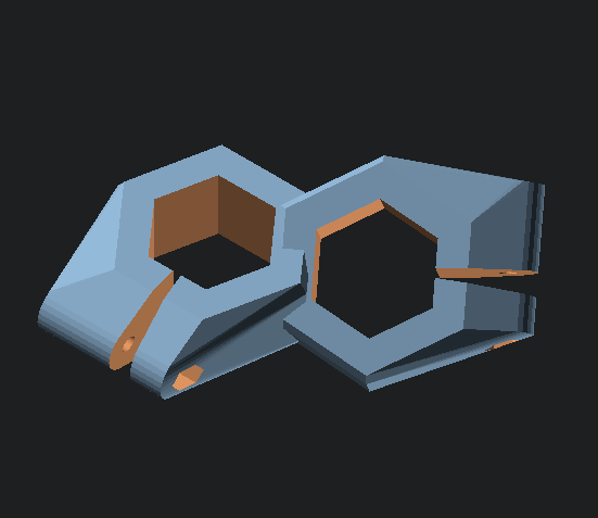 Miniatura 5 do modelo 3D Single/Double Clamp Customizable