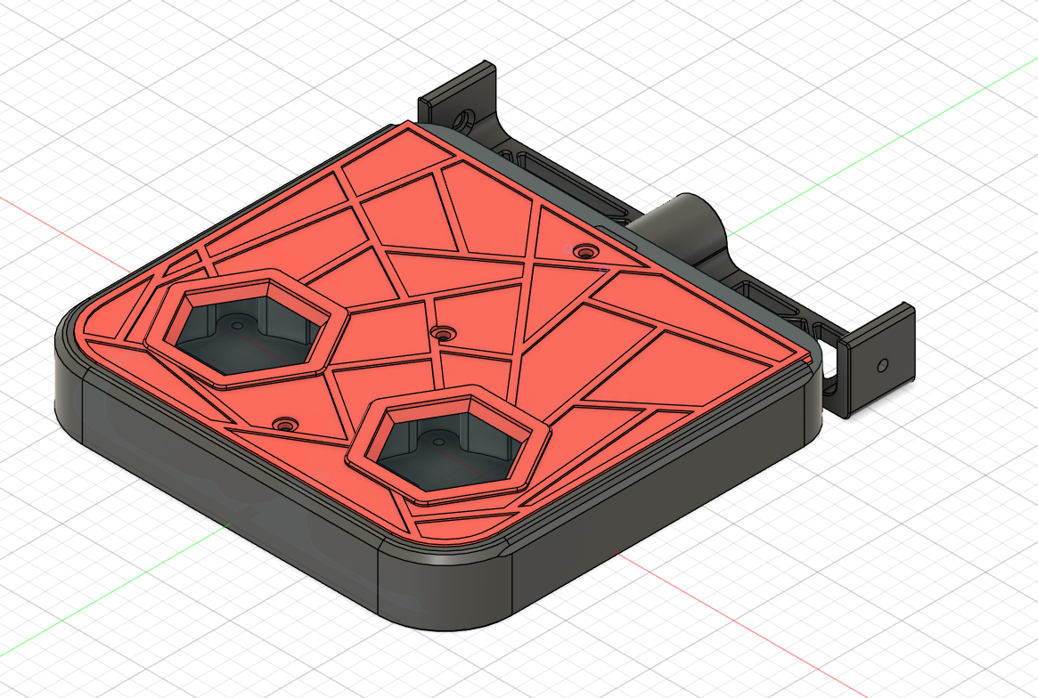 The Filter - Voron 2.4 - M3 Screw Top Lid 3D model thumbnail