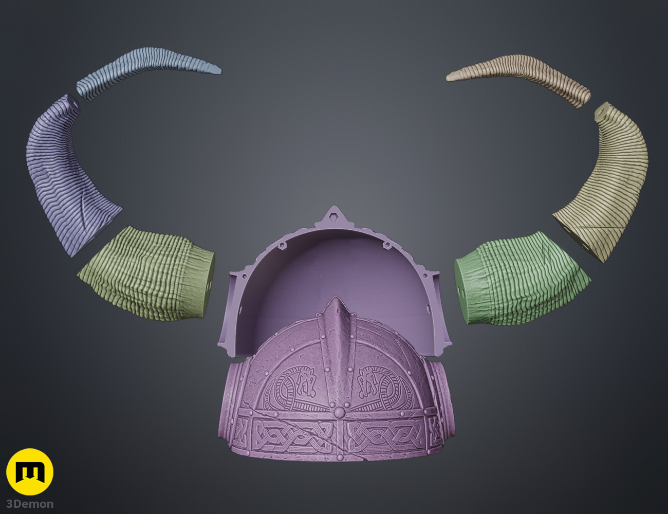 Hiccup's Viking Helmet - How To Train Your Dragon — miniatura 9