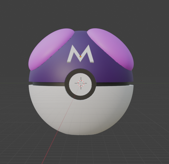 Miniatura 3 do modelo 3D Master Ball