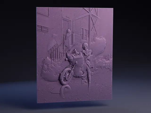 Purple Rain Album Cover 3d Plaque