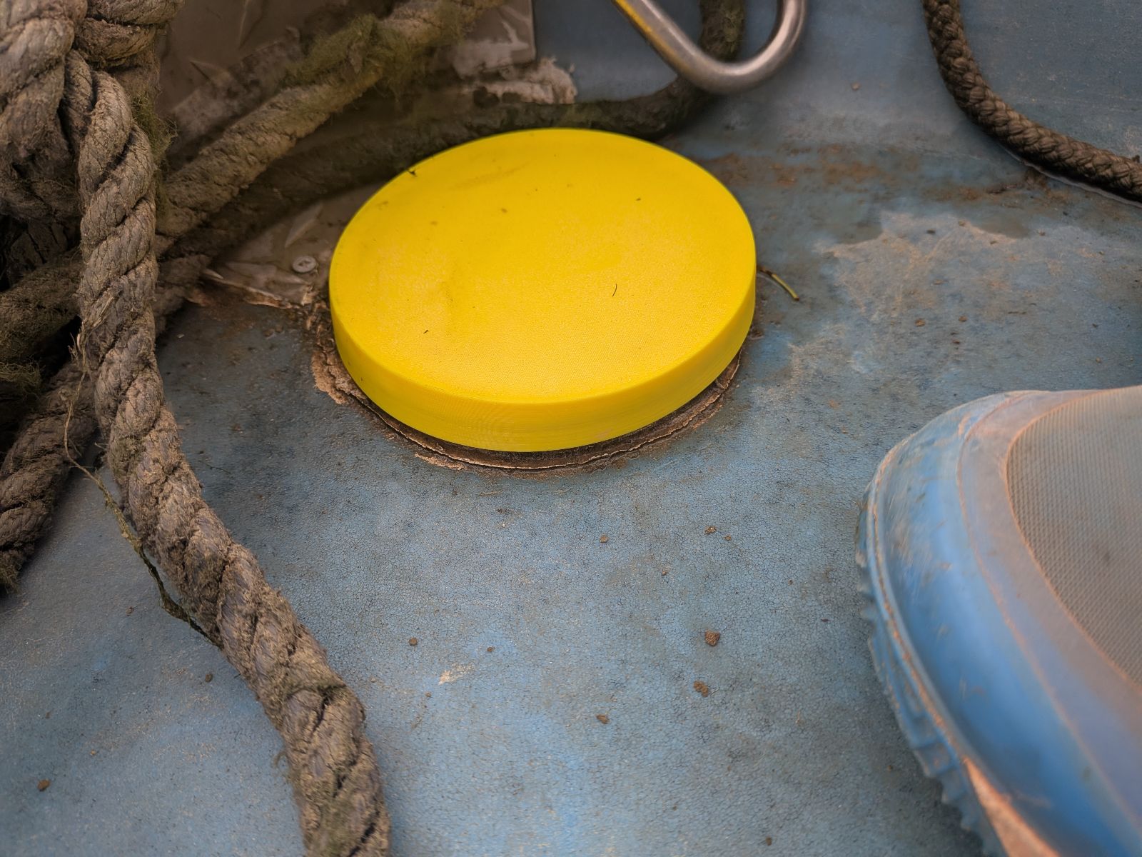 Boat hole cover