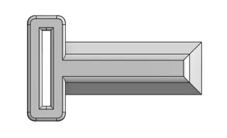 Cosplay Strap Mount Weldable