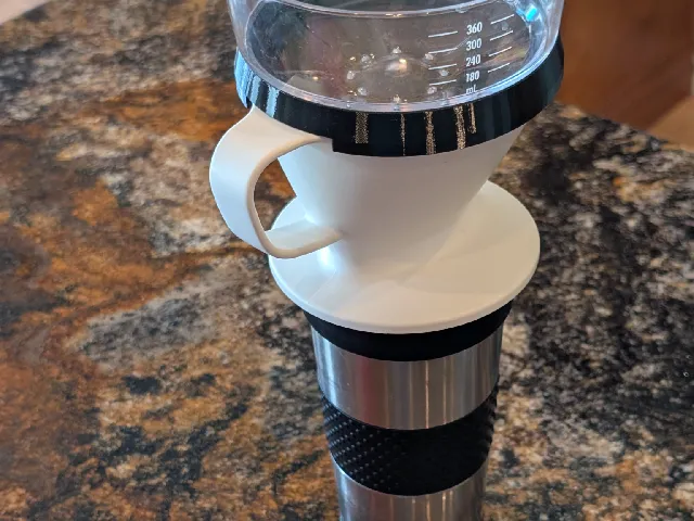 OXO brand coffee dripper adapter