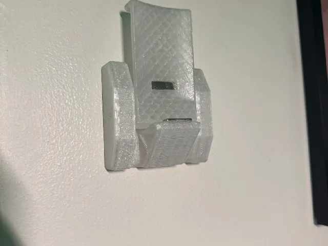Wall Mounted Flip Down Headphone Holder