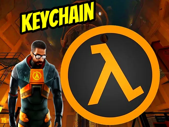 Half - Life Keychain / llavero