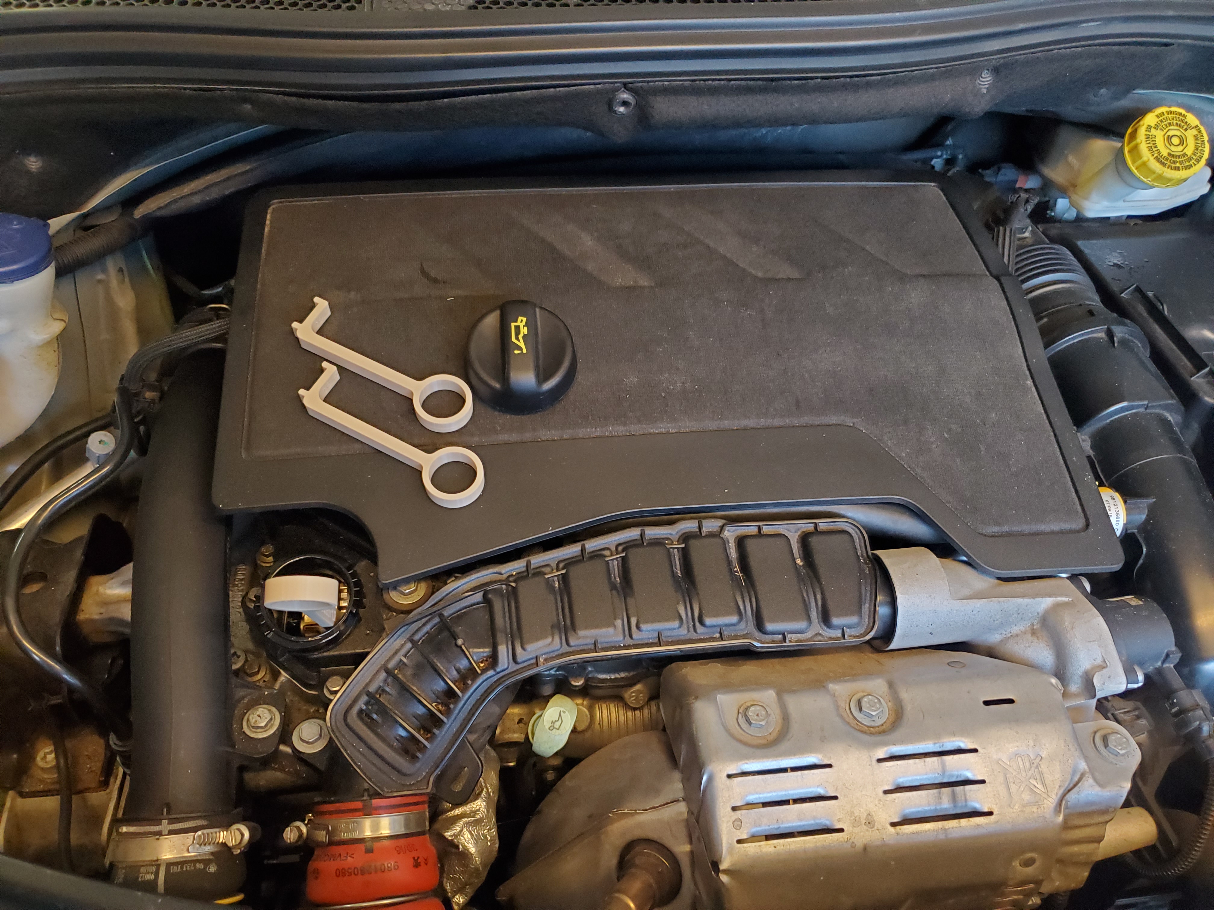 Jauge contrôle courroie distribution moteur Puretech 1.2