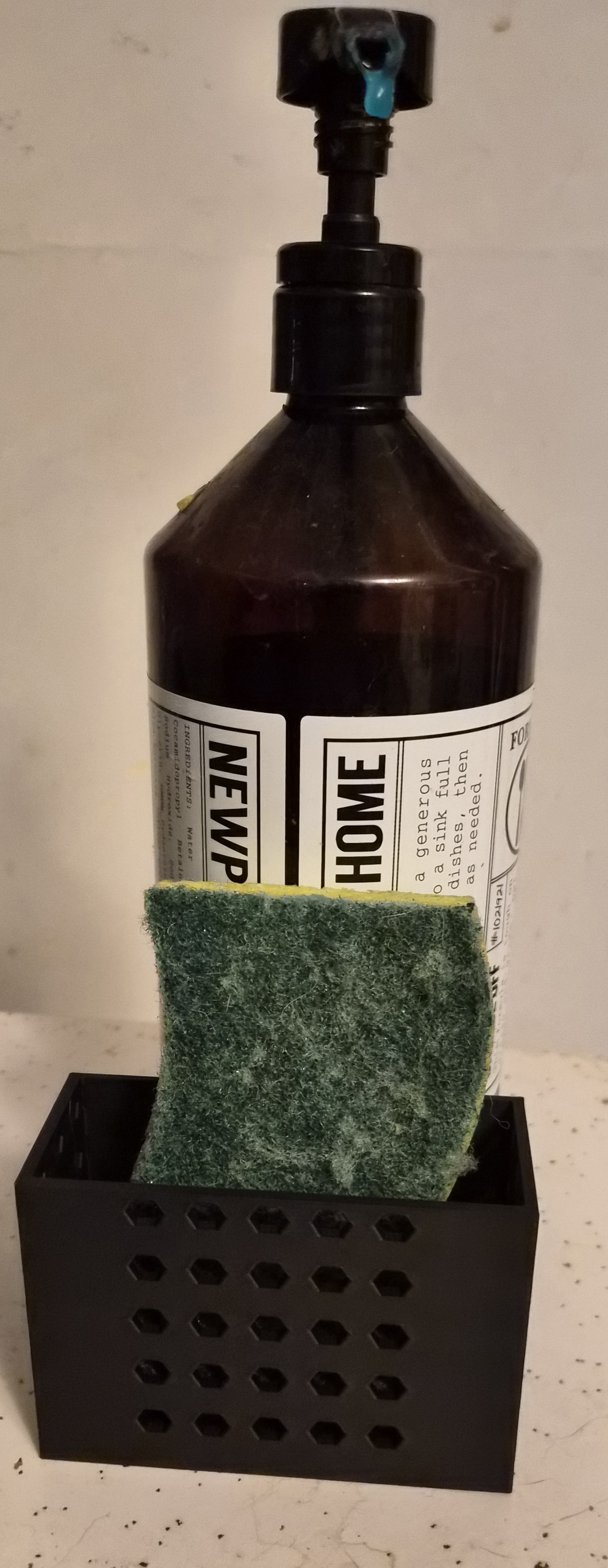 Sponge holder with or without soap holder