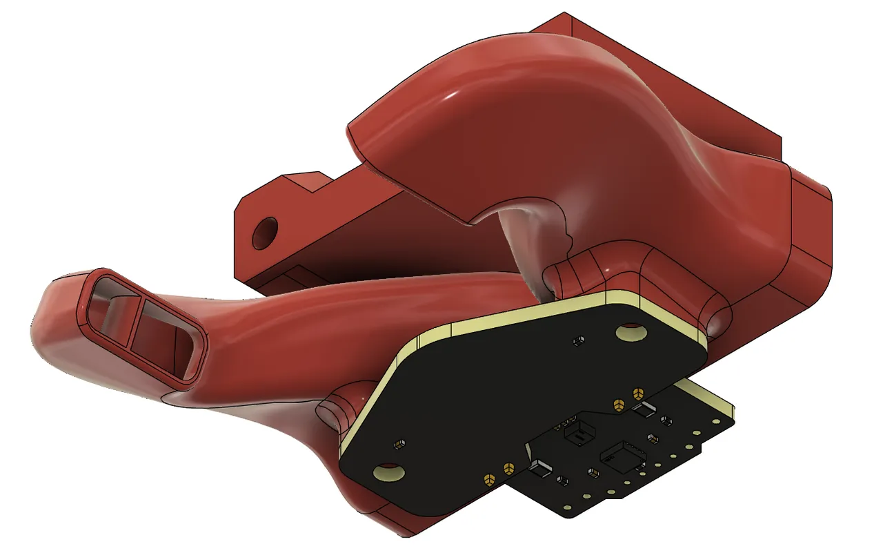 EVA 3 Standard Bottom Horns Cartographer Probe Mount by kthxbye