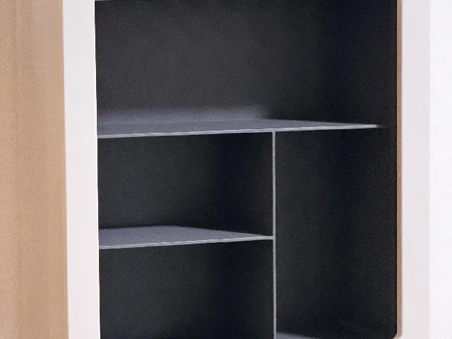 Alternate shelves for first aid box