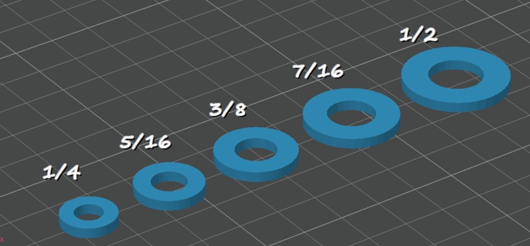 Custom washers - arandelas