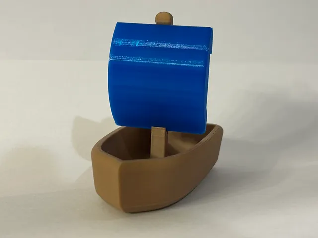 Simple Toy Sail Boat