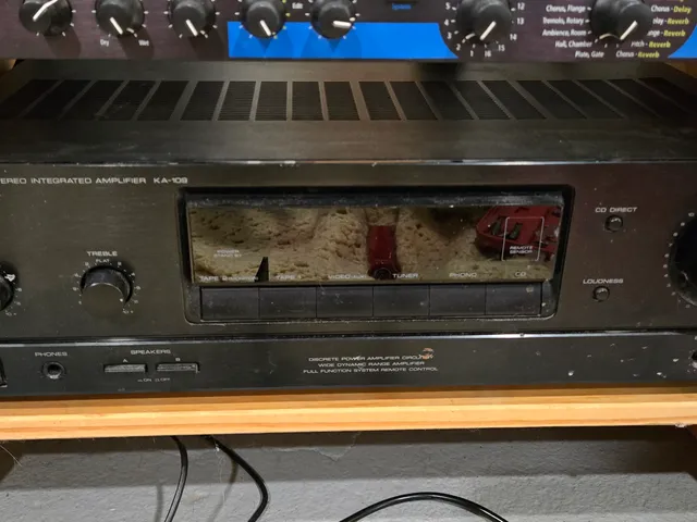 3U Rack Ears for Kenwood KA-109 Stereo Amplifier