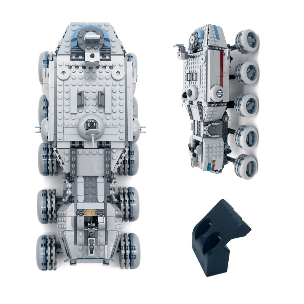Wall Hanger for Juggernaut from LEGO Star Wars 75413 Republic Juggernaut