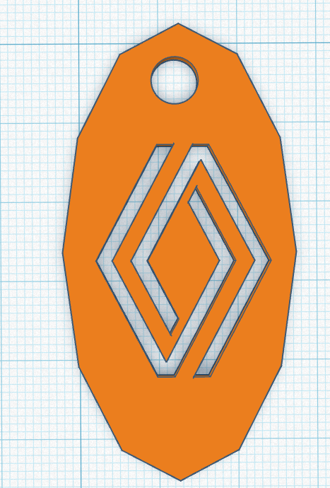 Renault keychain