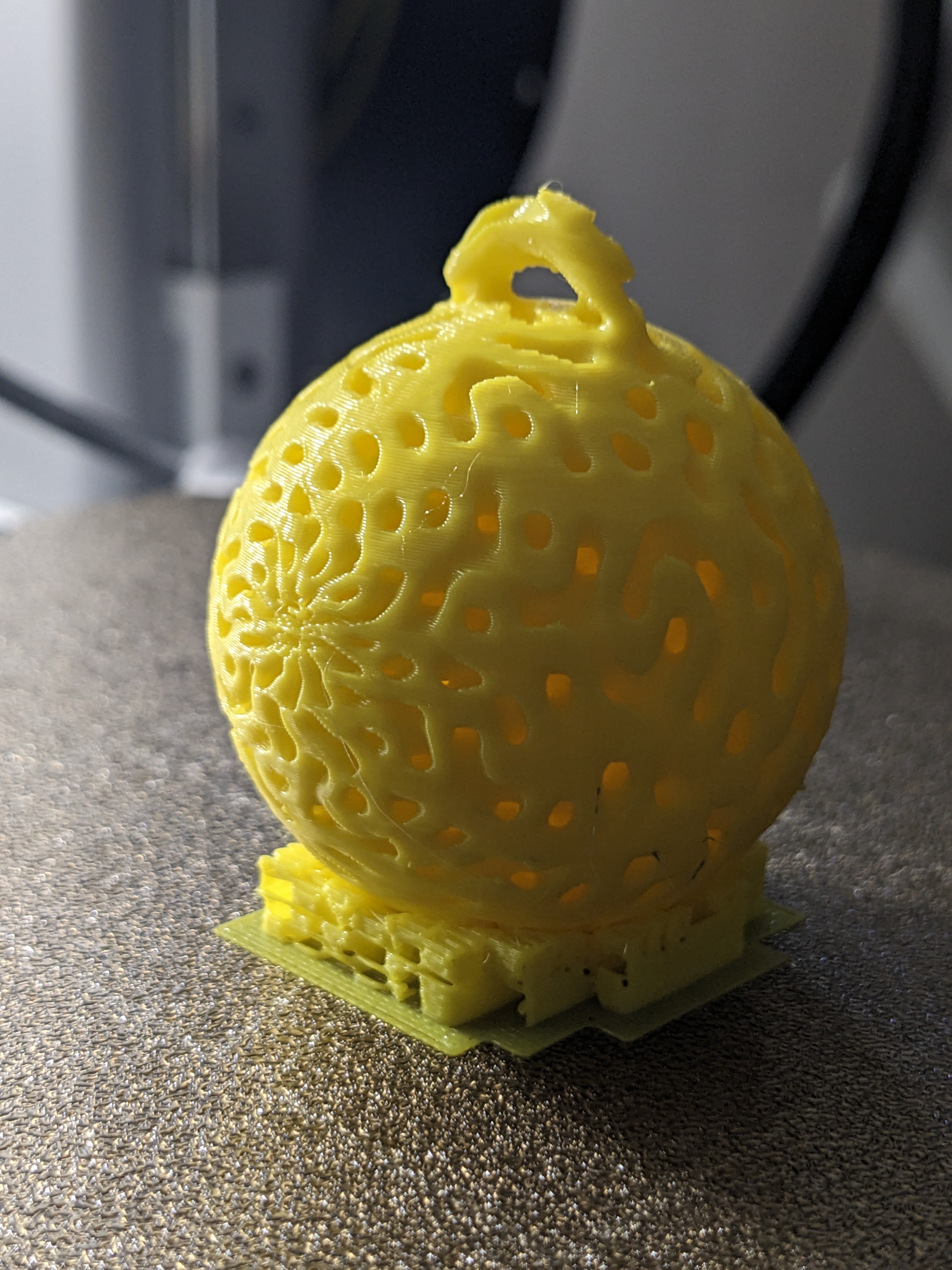 Gyroid Bauble Christmas Ornament Decoration - Type 2