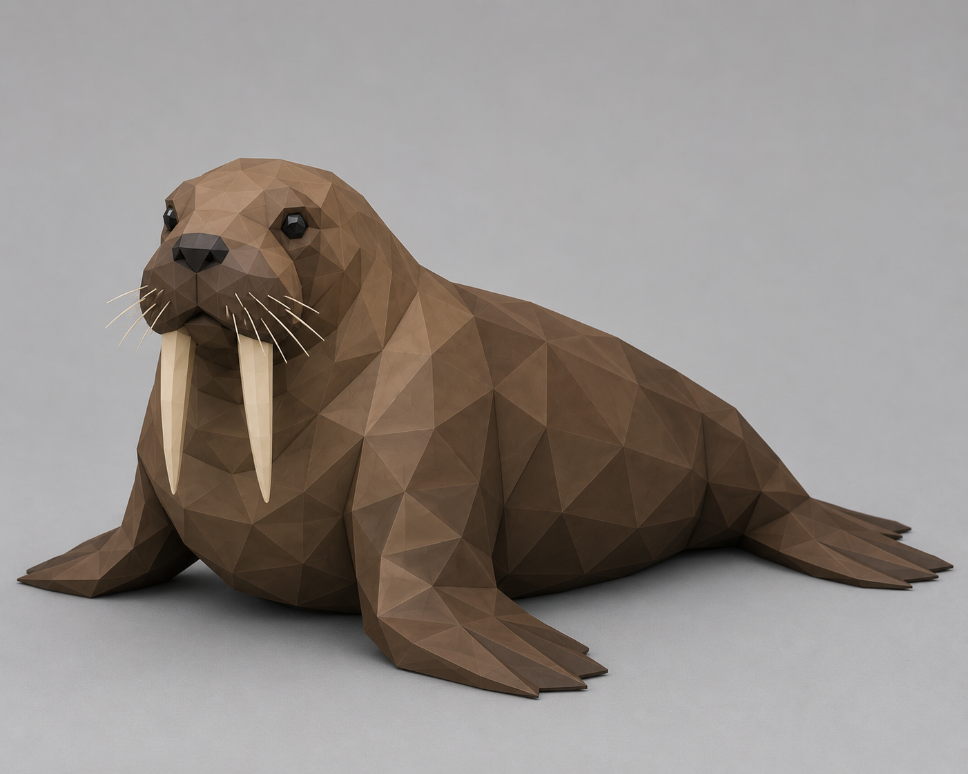 Low Poly Walrus