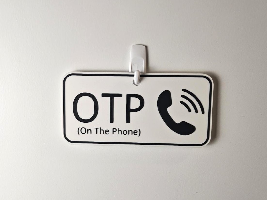 On-The-Phone Sign
