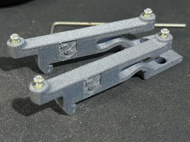 Raspberry Pi M2 Heatset Insert DIN Mount (Mercury One.1 style)